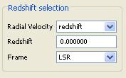 HIFI redshift selection.