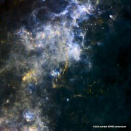Herschel/SPIRE image (SPIRE/PACS parallel mode)