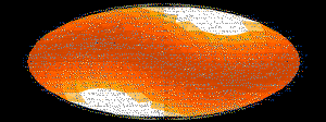 Overall sky visibility by Herschel